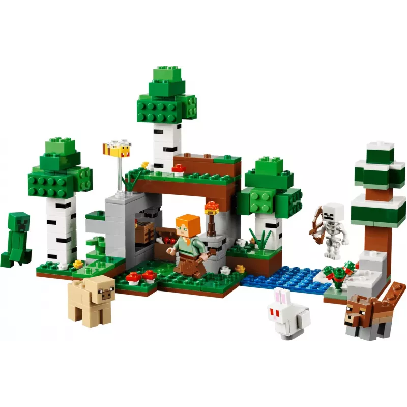 LEGO Minecraft 21593 Abenteuer der ersten Nacht (301 Teile)
