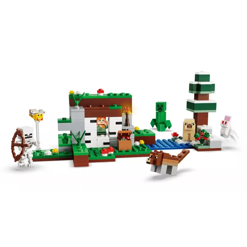 LEGO Minecraft 21593 Abenteuer der ersten Nacht (301 Teile)