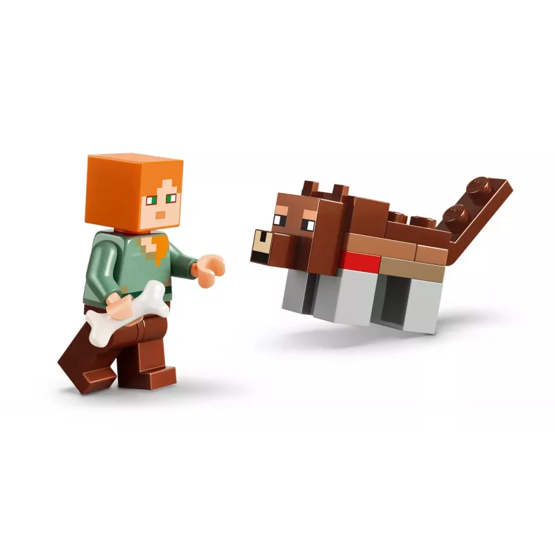 LEGO Minecraft 21593 Abenteuer der ersten Nacht (301 Teile)