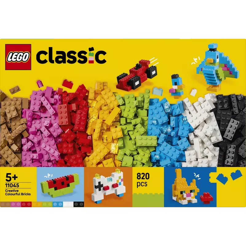 LEGO Classic 11045 Kreative bunte Steine (820 Teile)