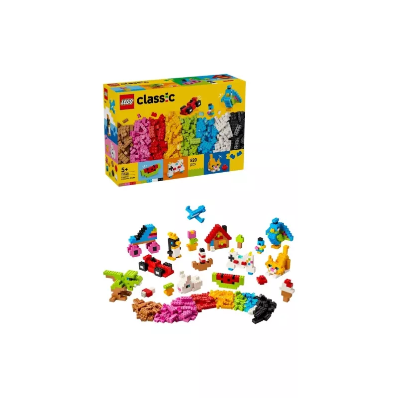 LEGO Classic 11045 Kreative bunte Steine (820 Teile)