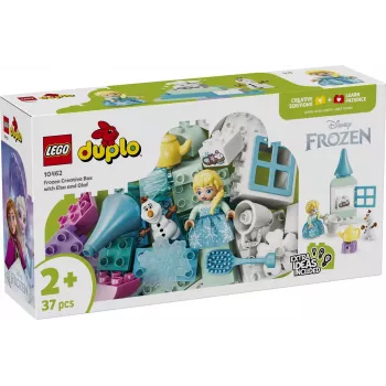 LEGO DUPLO Disney 10462 Die-Eiskönigin-Kreativbox mit Elsa & Olaf (37 Teile)