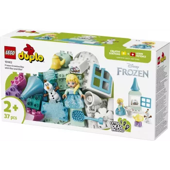 LEGO DUPLO Disney 10462 Die-Eiskönigin-Kreativbox mit Elsa & Olaf (37 Teile)
