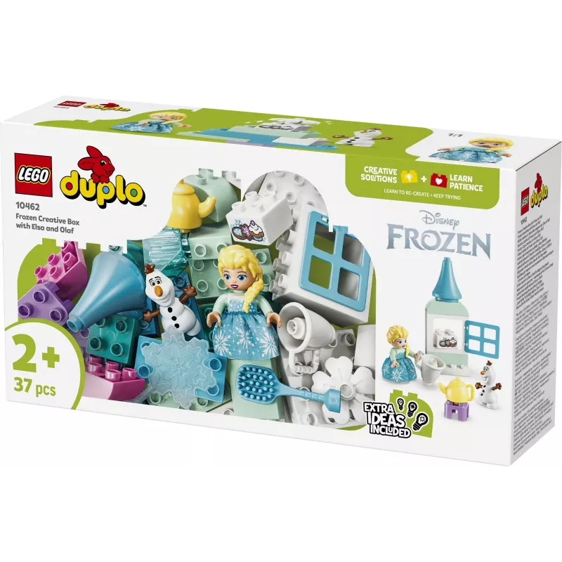 LEGO DUPLO Disney 10462 Die-Eiskönigin-Kreativbox mit Elsa & Olaf (37 Teile)