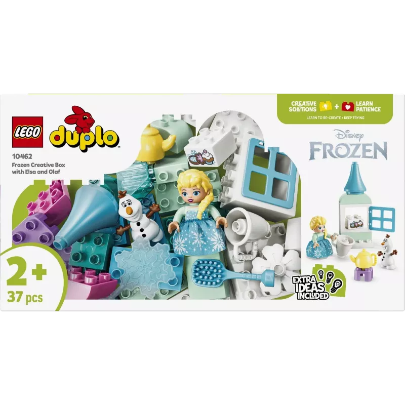 LEGO DUPLO Disney 10462 Die-Eiskönigin-Kreativbox mit Elsa & Olaf (37 Teile)