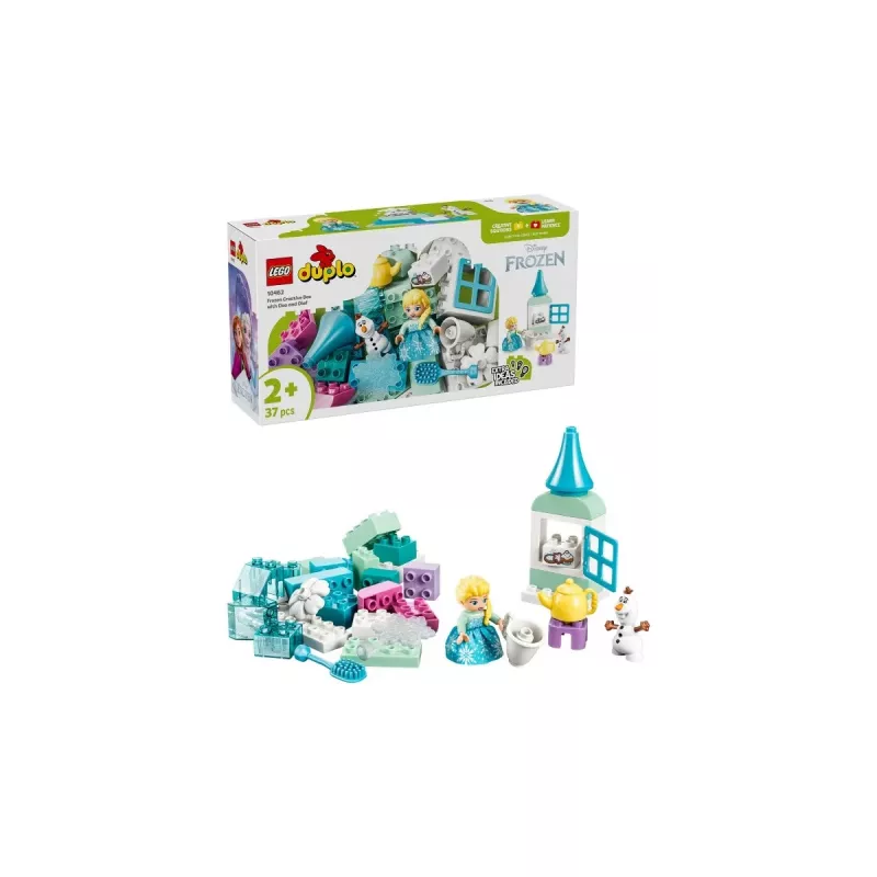 LEGO DUPLO Disney 10462 Die-Eiskönigin-Kreativbox mit Elsa & Olaf (37 Teile)