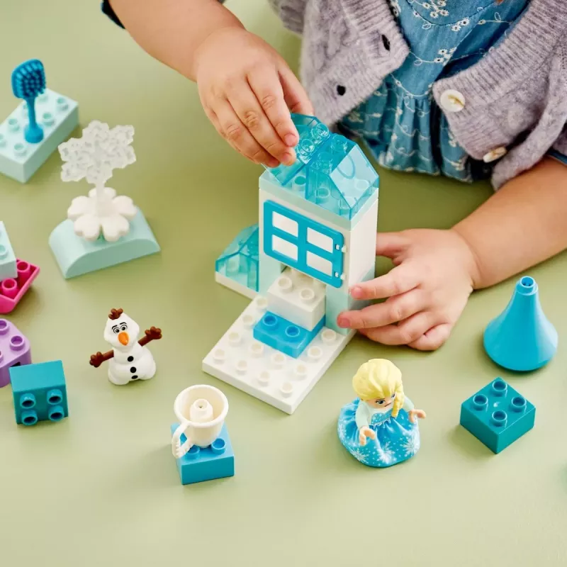 LEGO DUPLO Disney 10462 Die-Eiskönigin-Kreativbox mit Elsa & Olaf (37 Teile)