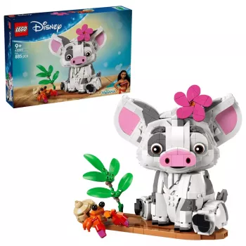 LEGO Disney 43292 Pua (Vaiana) baubare Figur (885 Teile)