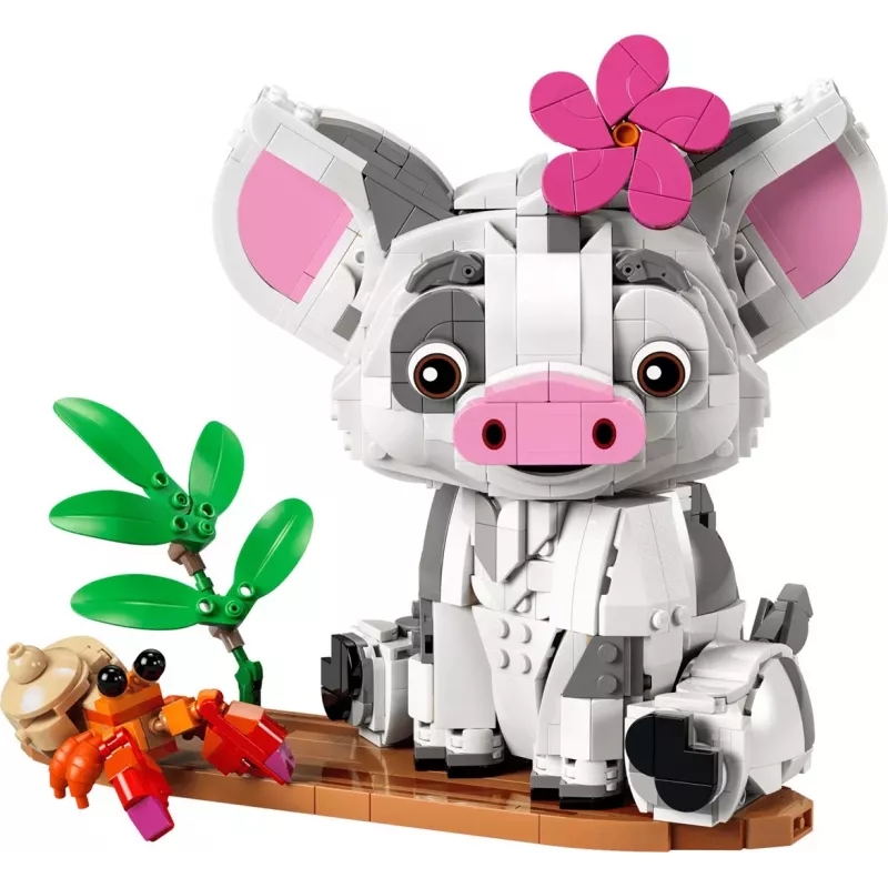 LEGO Disney 43292 Pua (Vaiana) baubare Figur (885 Teile)