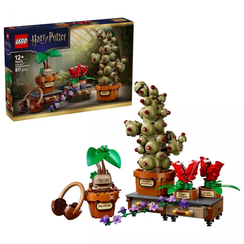LEGO Harry Potter 76474 Hogwarts Kräuterkunde-Pflanzen (817 Teile)