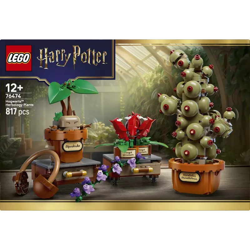 LEGO Harry Potter 76474 Hogwarts Kräuterkunde-Pflanzen (817 Teile)