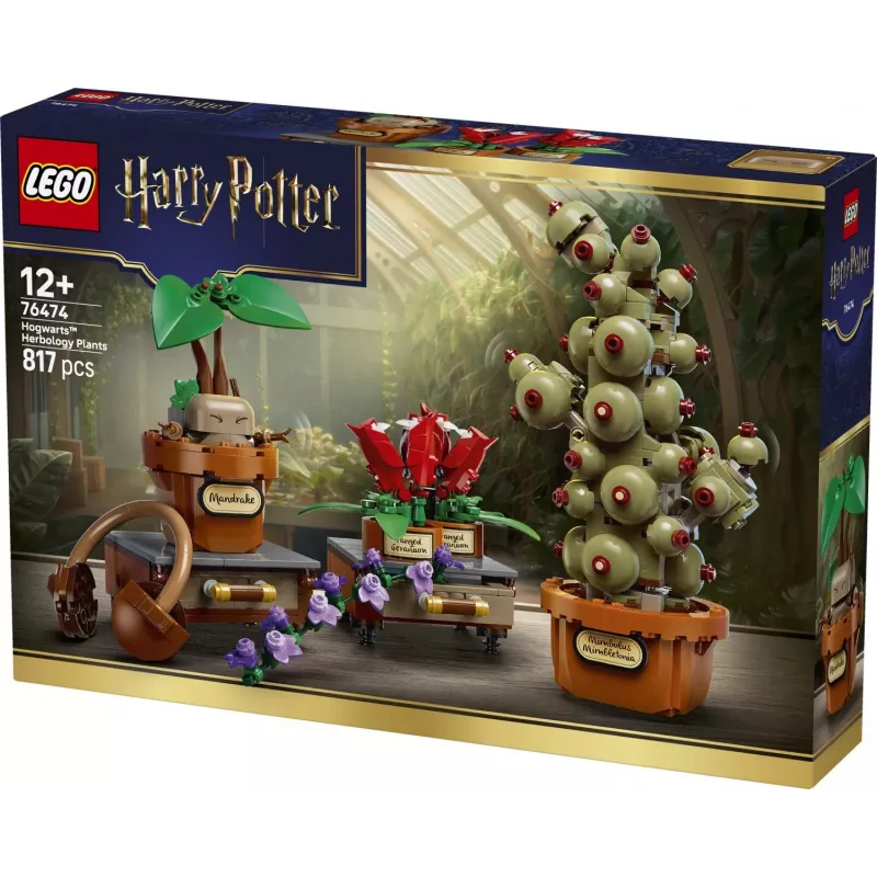 LEGO Harry Potter 76474 Hogwarts Kräuterkunde-Pflanzen (817 Teile)