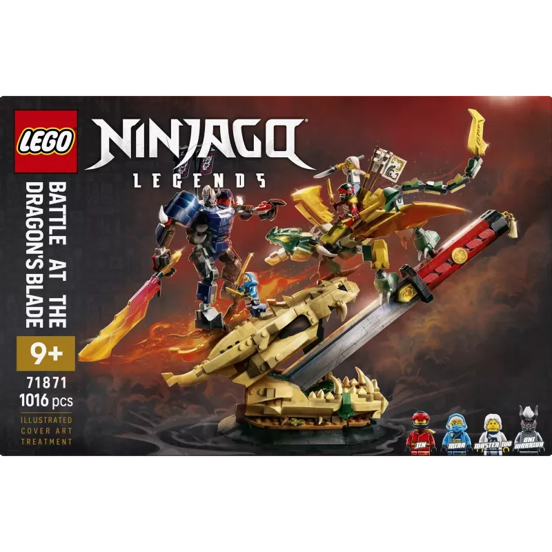 LEGO NINJAGO 71871 Schlacht an der Drachenklinge (1016 Teile)