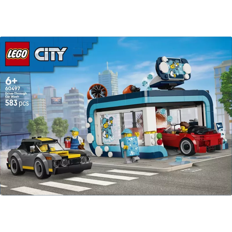 LEGO City 60497 Drive-Through-Autowaschanlage (583 Teile)