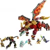 LEGO NINJAGO 71868 Wyldfyres verwandelbarer Drachen-Mech (821 Teile)