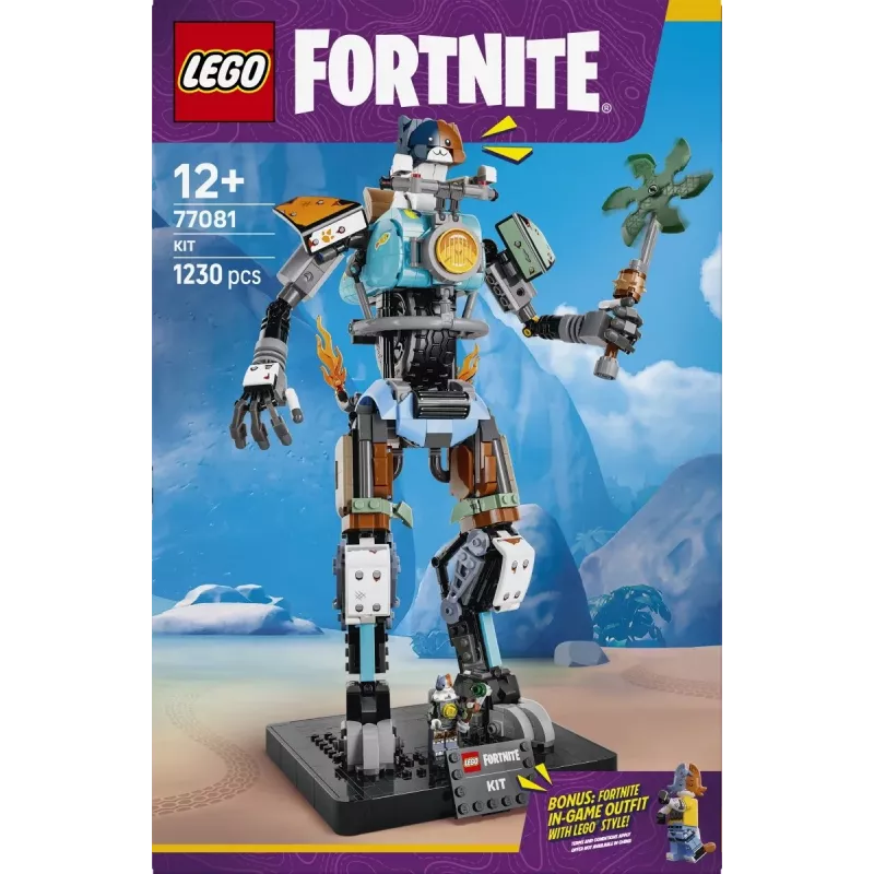 LEGO Fortnite 77081 KIT baubare Mech-Figur (1230 Teile)
