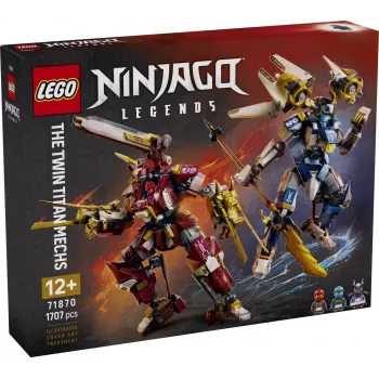 LEGO NINJAGO 71870 Die Zwillings-Titan-Mechs (1707 Teile)