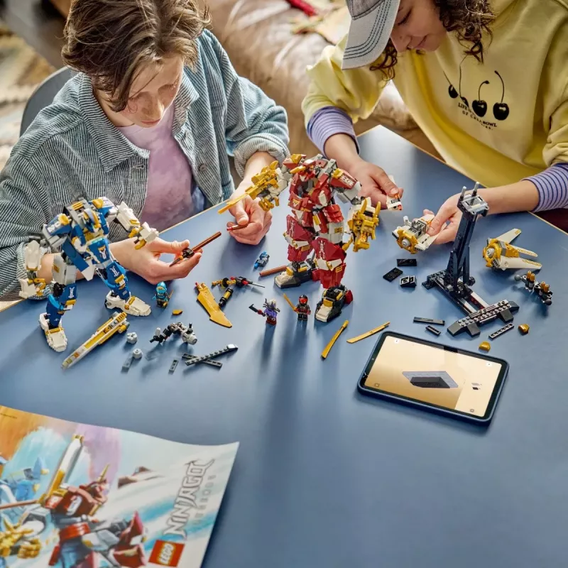 LEGO NINJAGO 71870 Die Zwillings-Titan-Mechs (1707 Teile)