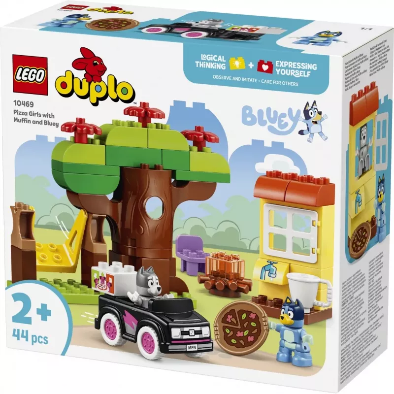 LEGO DUPLO Bluey 10469 Muffins und Blueys Pizzeria (44 Teile)