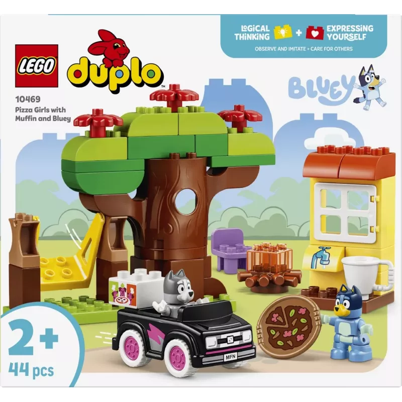 LEGO DUPLO Bluey 10469 Muffins und Blueys Pizzeria (44 Teile)