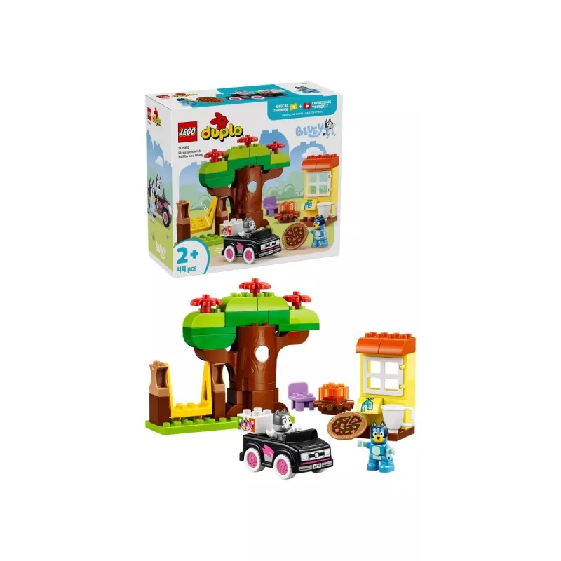 LEGO DUPLO Bluey 10469 Muffins und Blueys Pizzeria (44 Teile)