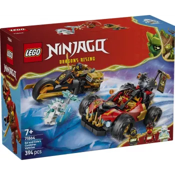 LEGO NINJAGO 71864 Kais und Coles Kombi-Fahrzeuge (394 Teile)