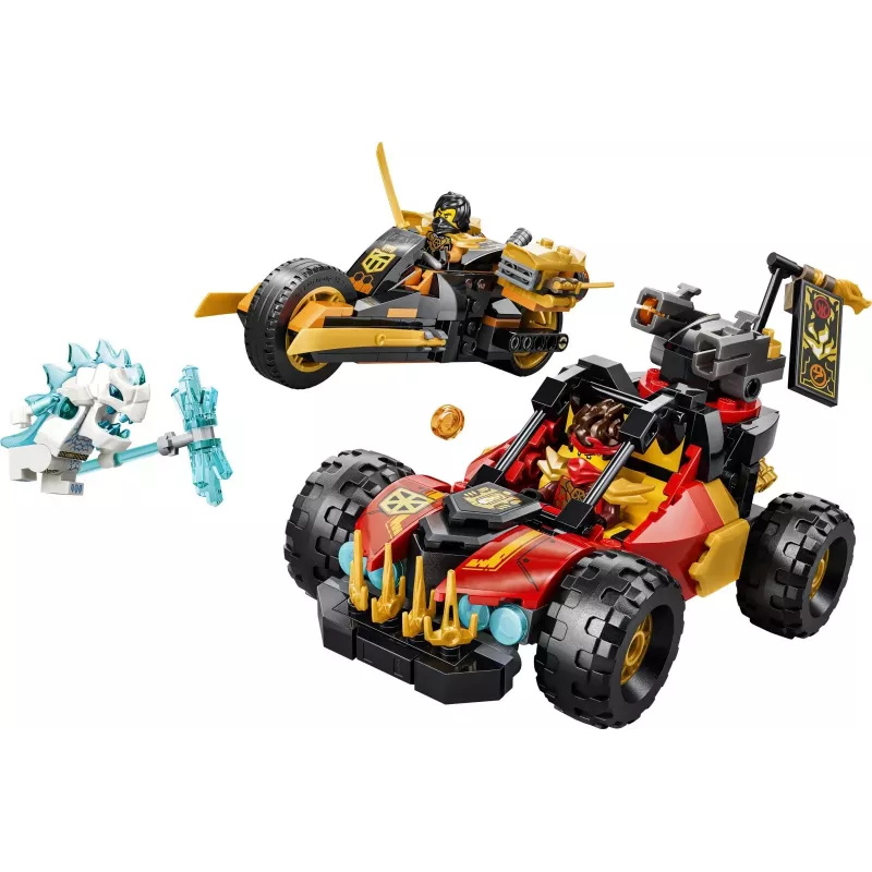 LEGO NINJAGO 71864 Kais und Coles Kombi-Fahrzeuge (394 Teile)