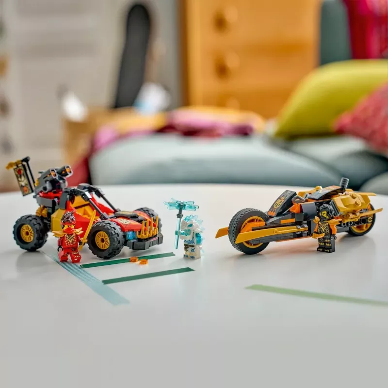 LEGO NINJAGO 71864 Kais und Coles Kombi-Fahrzeuge (394 Teile)