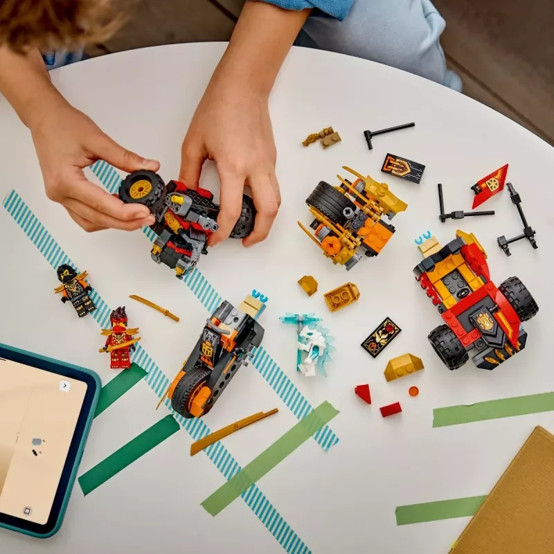 LEGO NINJAGO 71864 Kais und Coles Kombi-Fahrzeuge (394 Teile)