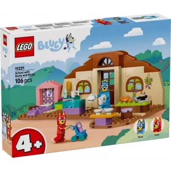 LEGO Bluey 11221 Schule mit Rusty und Bluey (106 Teile)