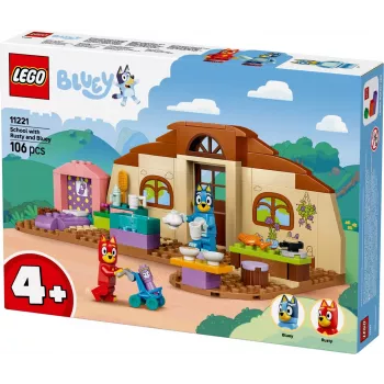 LEGO Bluey 11221 Schule mit Rusty und Bluey (106 Teile)
