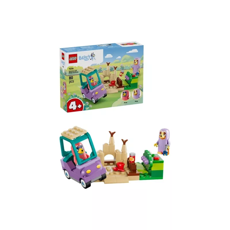 LEGO Bluey 11216 Omas mit Bingo und Bluey (80 Teile)