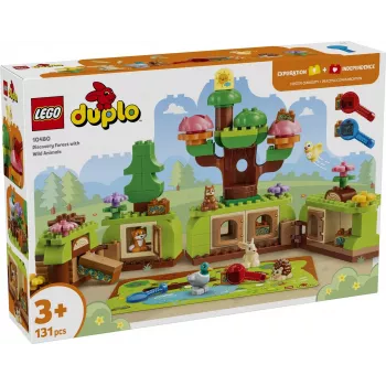 LEGO DUPLO 10480 Entdeckerwald mit Wildtieren (131 Teile)