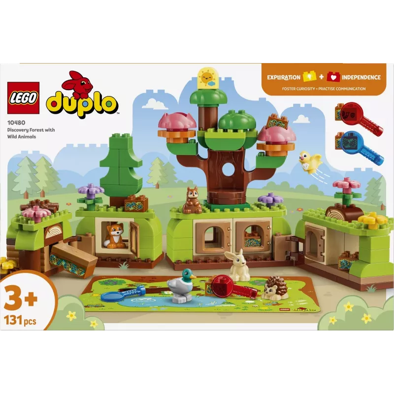 LEGO DUPLO 10480 Entdeckerwald mit Wildtieren (131 Teile)