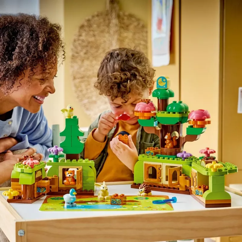 LEGO DUPLO 10480 Entdeckerwald mit Wildtieren (131 Teile)