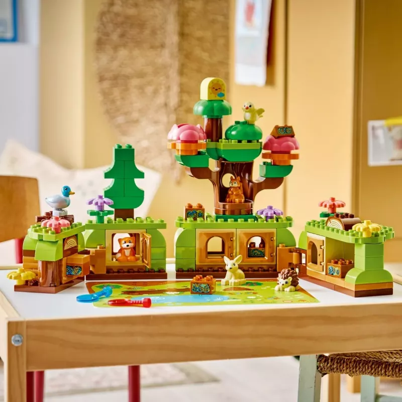 LEGO DUPLO 10480 Entdeckerwald mit Wildtieren (131 Teile)