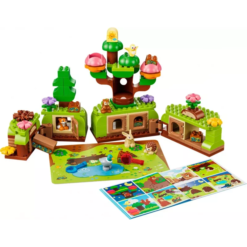 LEGO DUPLO 10480 Entdeckerwald mit Wildtieren (131 Teile)