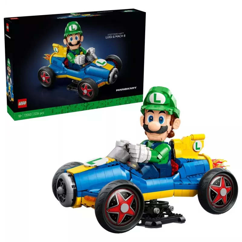 LEGO Super Mario 72050 Mario Kart - Luigi & Mach 8 (2234 Teile)