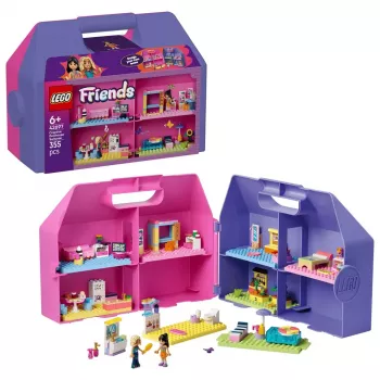 LEGO Friends 42697 Kreativer Puppenhaus-Koffer (355 Teile)