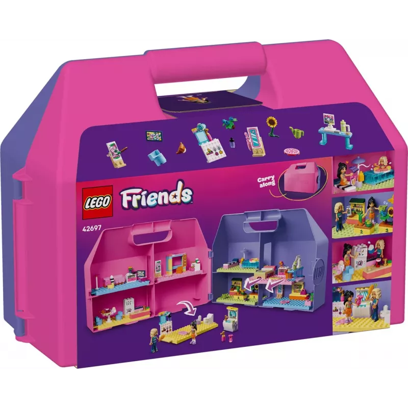 LEGO Friends 42697 Kreativer Puppenhaus-Koffer (355 Teile)