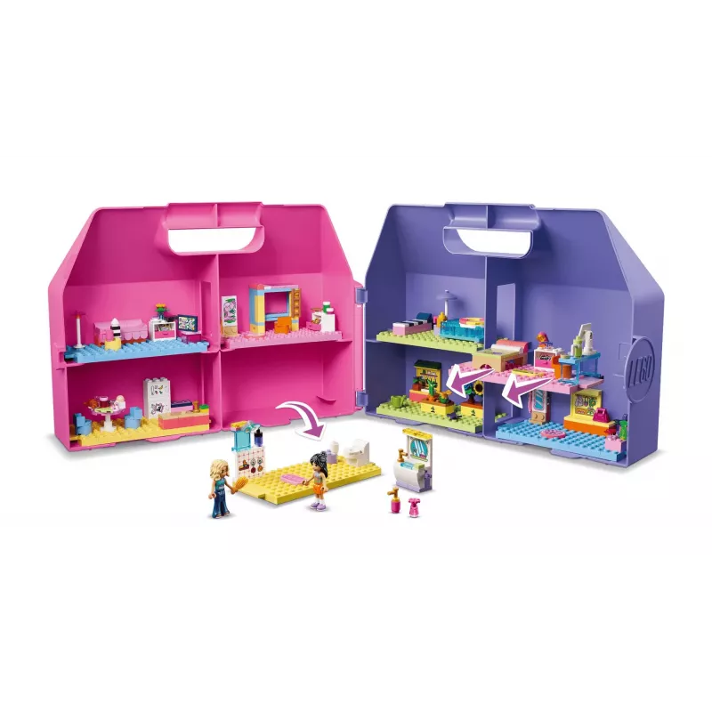 LEGO Friends 42697 Kreativer Puppenhaus-Koffer (355 Teile)