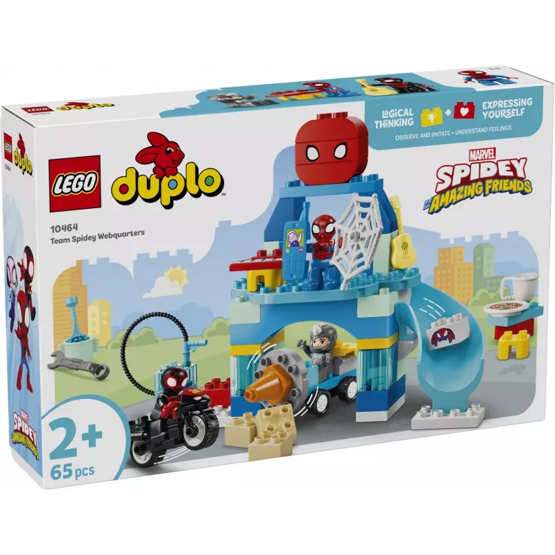 LEGO DUPLO Marvel 10464 Team Spidey Versteck (65 Teile)