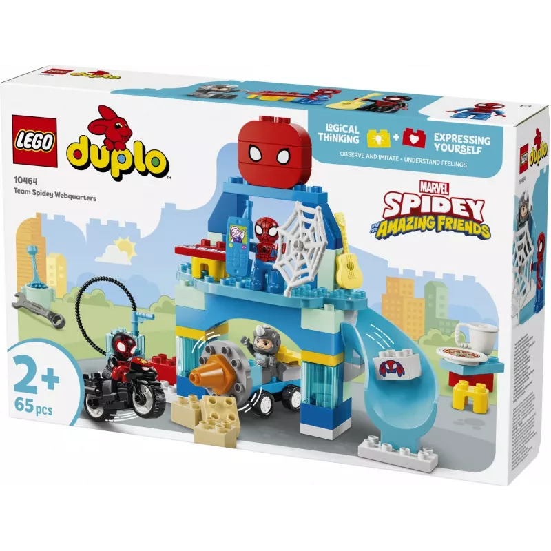 LEGO DUPLO Marvel 10464 Team Spidey Versteck (65 Teile)