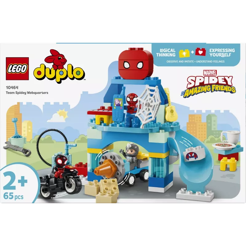 LEGO DUPLO Marvel 10464 Team Spidey Versteck (65 Teile)