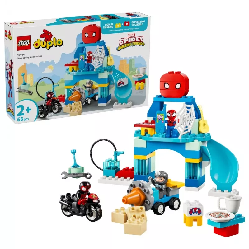 LEGO DUPLO Marvel 10464 Team Spidey Versteck (65 Teile)
