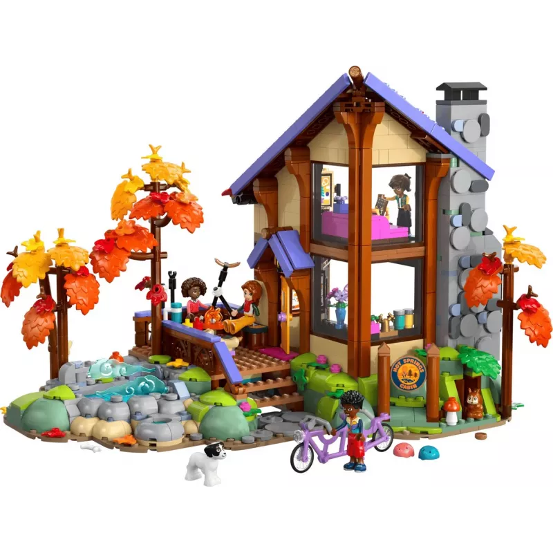 LEGO Friends 42705 Gemütliche Herbstwaldhütte (1229 Teile)