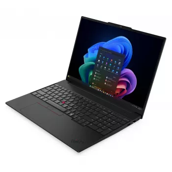 Lenovo ThinkPad E16 Gen 4 16 inch WUXGA Business-Laptop Intel Core Ultra 5 325 16GB DDR5 512GB SSD Intel Graphics Windows 11 Pro Schwarz (QWERTZ)