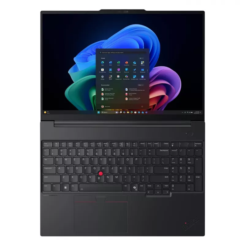 Lenovo ThinkPad E16 Gen 4 16 inch WUXGA Business-Laptop Intel Core Ultra 5 325 16GB DDR5 512GB SSD Intel Graphics Windows 11 Pro Schwarz (QWERTZ)