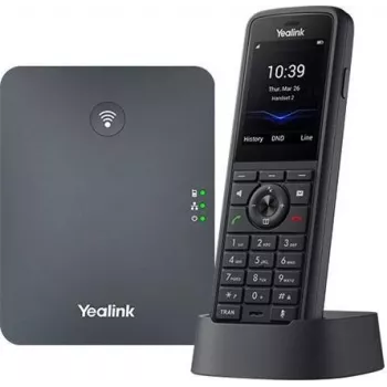 Yealink SIP-W79P Pro Robustes DECT-IP-Telefonsystem Schwarz (W70B + W59R Pro, IP67, Bluetooth 5.2)
