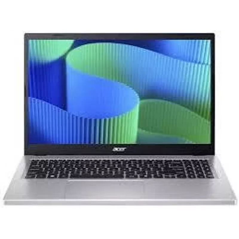 Acer Extensa 15 EX215-57-TCO Laptop - Intel Core 5 120U - 16 GB DDR5 - 256 GB SSD NVMe - 15,6 inch Full HD IPS - Intel Graphics - Windows 11 Pro Education - TCO Certified - Silber